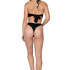 MATTE BLACK BIKINI BOTTOM - BALLEZZA 